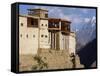 Baltit Fort, One of the Great Sights of the Karakoram Highway-Amar Grover-Framed Stretched Canvas