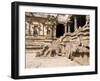 Balustrade, at Darasuram, Tamil Nadu State-Richard Ashworth-Framed Photographic Print