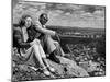 Bamangwato Tribal Chief Seretse Khama with Wife Ruth, Tribal Capital of Bechuanaland-Margaret Bourke-White-Mounted Photographic Print