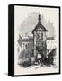 Bamberg the Rathhaus Germany 1866-null-Framed Stretched Canvas