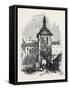 Bamberg the Rathhaus Germany 1866-null-Framed Stretched Canvas