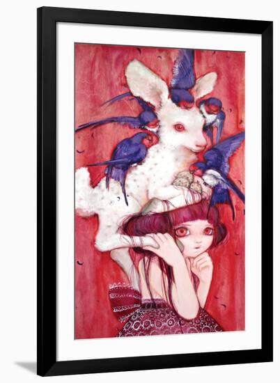 Bambi's Egg Child-Camilla D'Errico-Framed Premium Giclee Print