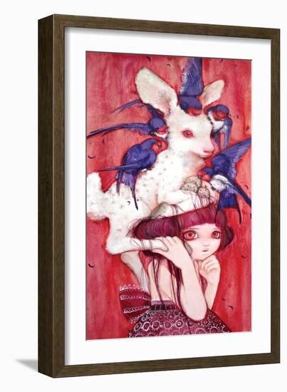 Bambi's Egg Child-Camilla D'Errico-Framed Art Print