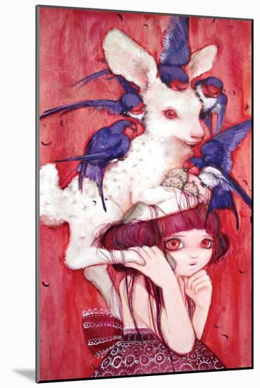 Bambi's Egg Child-Camilla D'Errico-Mounted Art Print