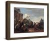 Bambocciata (Childishnes), First Third of 17th C-Michelangelo Cerquozzi-Framed Giclee Print