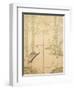 Bamboo and Crane, Edo Period (W/C on Panel)-Japanese-Framed Premium Giclee Print