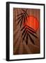 Bamboo and Red Sun I-Christine Zalewski-Framed Art Print