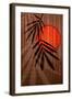 Bamboo and Red Sun I-Christine Zalewski-Framed Art Print