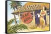 Bamboo Bar and Grill, Hawaii-Kerne Erickson-Framed Stretched Canvas