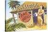 Bamboo Bar and Grill, Hawaii-Kerne Erickson-Stretched Canvas