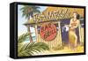 Bamboo Bar and Grill, Hawaii-Kerne Erickson-Framed Stretched Canvas