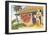 Bamboo Bar and Grill, Hawaii-Kerne Erickson-Framed Art Print