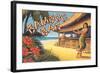 Bamboo Bar, Hawaii-Kerne Erickson-Framed Art Print