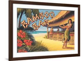 Bamboo Bar, Hawaii-Kerne Erickson-Framed Premium Giclee Print