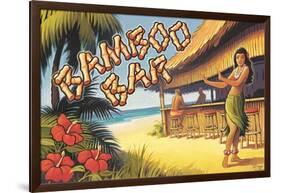 Bamboo Bar, Hawaii-Kerne Erickson-Framed Art Print