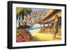 Bamboo Bar, Hawaii-Kerne Erickson-Framed Premium Giclee Print