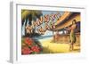 Bamboo Bar, Hawaii-Kerne Erickson-Framed Premium Giclee Print