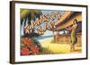 Bamboo Bar, Hawaii-Kerne Erickson-Framed Art Print