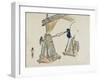 Bamboo Blinds Vending Stand-Shibata Zeshin-Framed Giclee Print