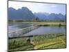 Bamboo Bridge, Vang Vieng, Laos, Indochina, Southeast Asia-Jane Sweeney-Mounted Photographic Print