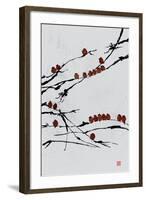 Bamboo Chorus-Jenny Tsang-Framed Art Print