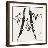 Bamboo Collection V-Nan Rae-Framed Art Print