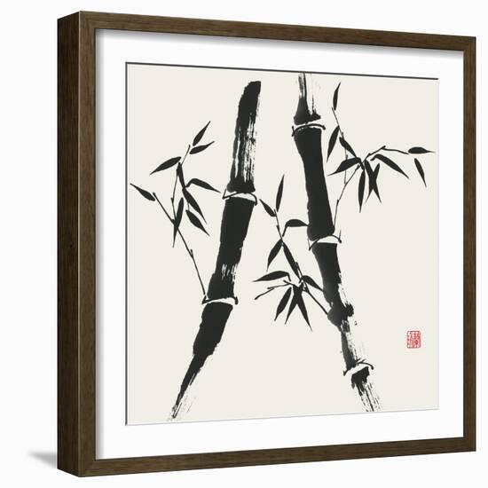 Bamboo Collection V-Nan Rae-Framed Art Print