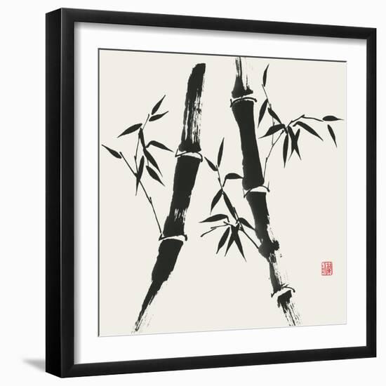 Bamboo Collection V-Nan Rae-Framed Art Print