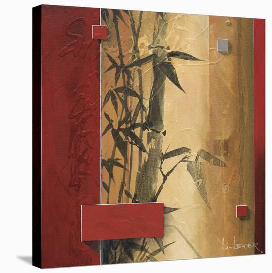 Bamboo Garden-Don Li-Leger-Stretched Canvas