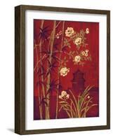 Bamboo Garden-Laurel Lehman-Framed Art Print