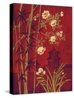 Bamboo Garden-Laurel Lehman-Stretched Canvas