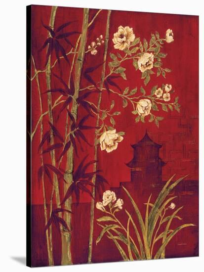 Bamboo Garden-Laurel Lehman-Stretched Canvas