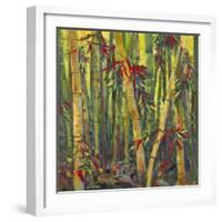 Bamboo Grove I-Nanette Oleson-Framed Art Print