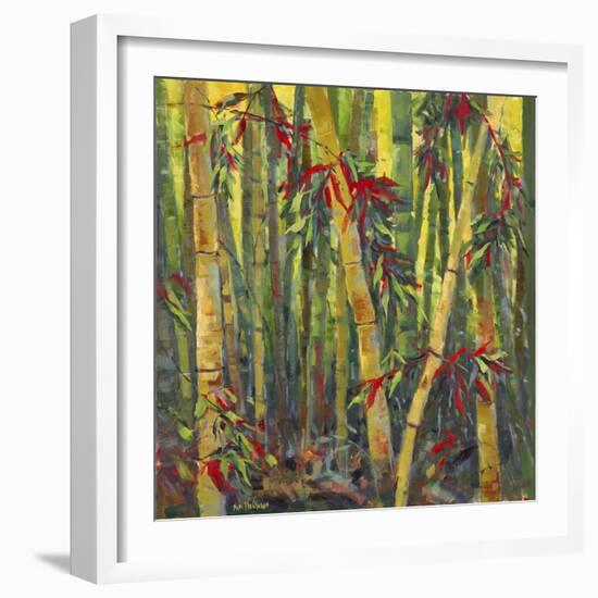 Bamboo Grove I-Nanette Oleson-Framed Art Print