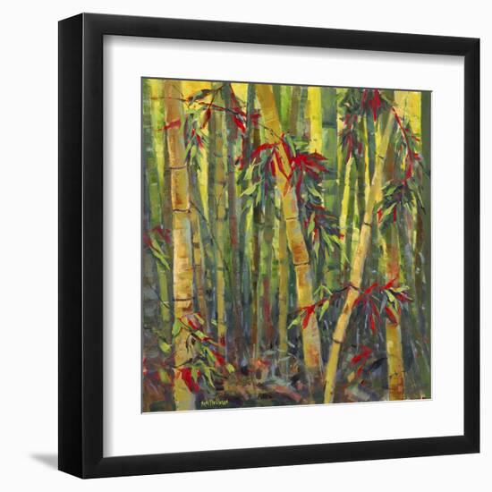 Bamboo Grove I-Nanette Oleson-Framed Art Print