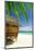 Bamboo Hut On A Tropical Beach-null-Mounted Art Print