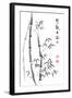 Bamboo Ink Painting And Calligraphy-yienkeat-Framed Art Print