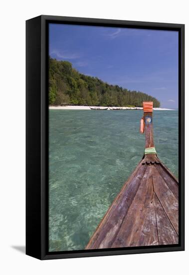 Bamboo Island Near Phi Phi Don Island, Thailand, Southeast Asia, Asia-Sergio Pitamitz-Framed Stretched Canvas