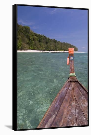 Bamboo Island Near Phi Phi Don Island, Thailand, Southeast Asia, Asia-Sergio Pitamitz-Framed Stretched Canvas