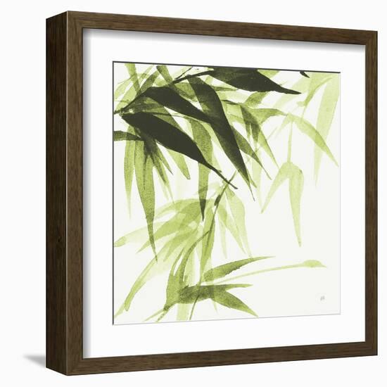 Bamboo IV Green-Chris Paschke-Framed Art Print