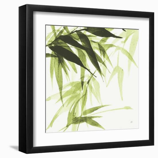 Bamboo IV Green-Chris Paschke-Framed Art Print