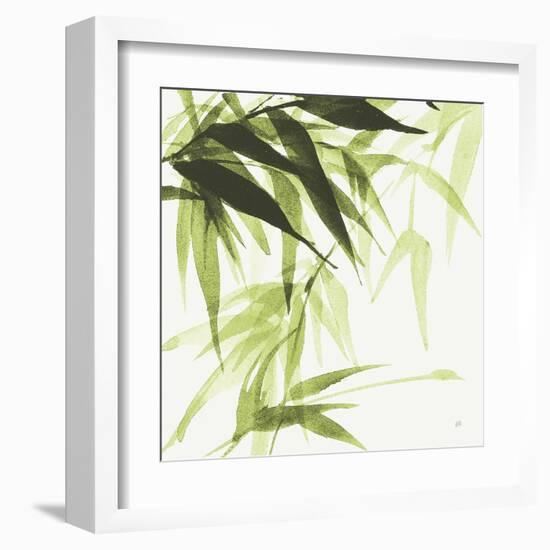 Bamboo IV Green-Chris Paschke-Framed Art Print