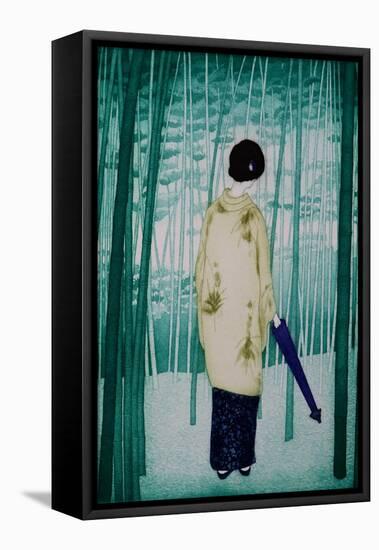 Bamboo lady, 2007,-Emiko Aida-Framed Stretched Canvas
