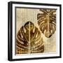 Bamboo Leaves 1-Kimberly Allen-Framed Art Print