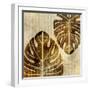 Bamboo Leaves 1-Kimberly Allen-Framed Art Print