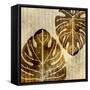 Bamboo Leaves 1-Kimberly Allen-Framed Stretched Canvas