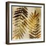 Bamboo Leaves 2-Kimberly Allen-Framed Art Print