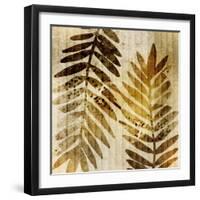 Bamboo Leaves 2-Kimberly Allen-Framed Art Print