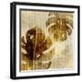 Bamboo Leaves 3-Kimberly Allen-Framed Art Print