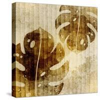 Bamboo Leaves 3-Kimberly Allen-Stretched Canvas